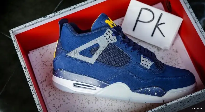 READY TO (PE) Jordan GOD SHIP Retro Gators MATERIALS 4 RETAIL Florida PK 0603